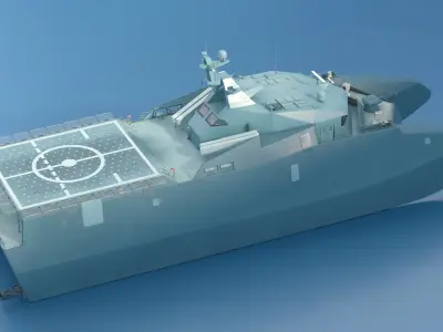  Military Missile Vessel Class Corvette 