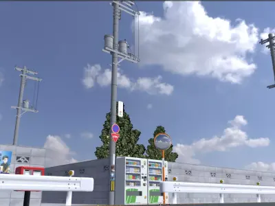 telephonepole Free 3D model