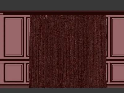 Curtain Set 327 3D model