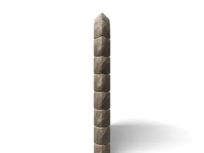 Medieval Wooden Door  Low-poly 3D model