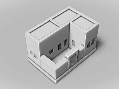 Historic Emirati House RoZ 3D print model