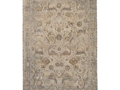 KAARU WOOL RUG 3D model