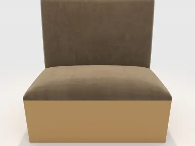 Sofa Cafe 2 3D model