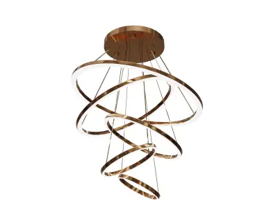 Chandelier 02 3D model purchase