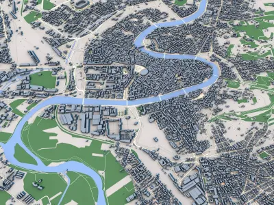 Verona City Italy 3D model