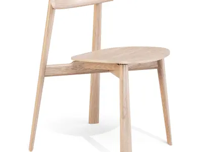 Cizeta Remo - Dining Chairs Low-poly 3D model