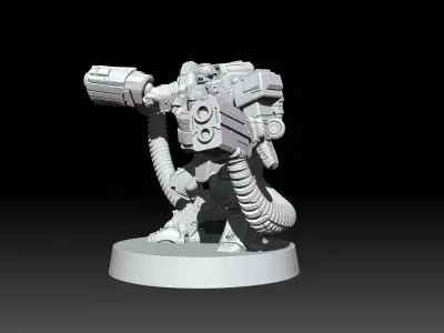 Dreadnought Combat Walker 3D print model