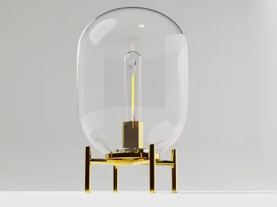 Gustin Novelty Table Lamp Low-poly 3D model