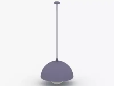 1503 - Hanging Lamp Low-poly 3D model