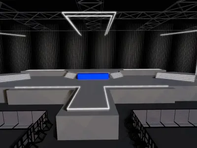 3D stage design  3D print model