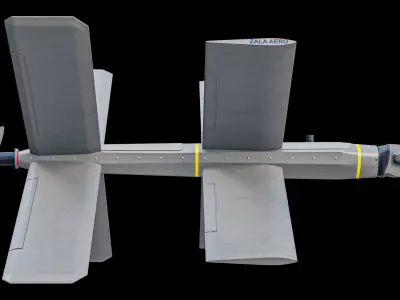  Lancet-3 And HESA-2 Russian UCAV Kamikaze Drones Collection PBR 