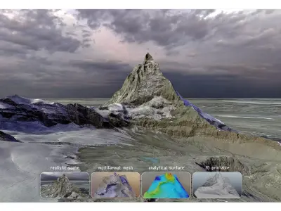 Matterhorn Multipurpose Terrain Model 3D model