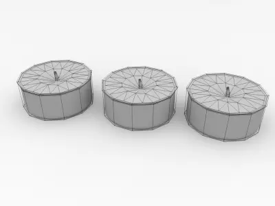 Aromatherapy Candle 3D model