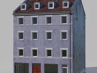 European residence 01 3D model