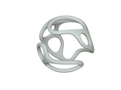 SciFi Cube Object No 19354 Low Poly Shape Texture