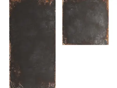 SantAgostino Oxidart Black Porcelain Stoneware 3D model