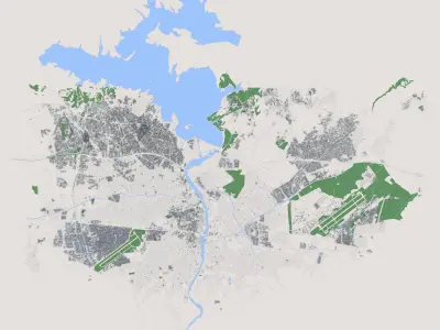 Adana City Turkey 3D model