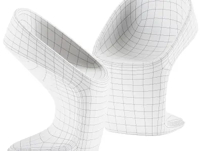 Ufo Chair by Vondom 3D model