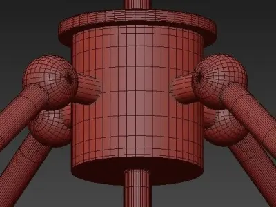 Drop light 3D model purchase