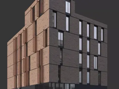 Office Building 3D model 436