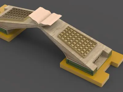 THE GATE OF MECCA  3D print model