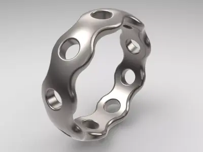 Ti Ring Proto 7 Free 3D model