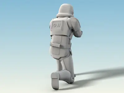 Stormtrooper Figure 3D model