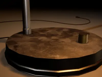 LO Poly Lamp Low-poly 3D model