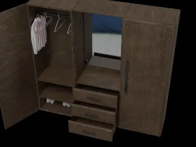Wardrobe Free 3D model