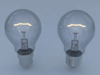 Bulb Model light 3D model