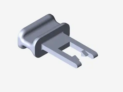 Eos p385 door clips Free 3D model