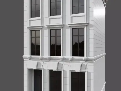 NEOCLASSIC  BUILDING NO100 A 3D model