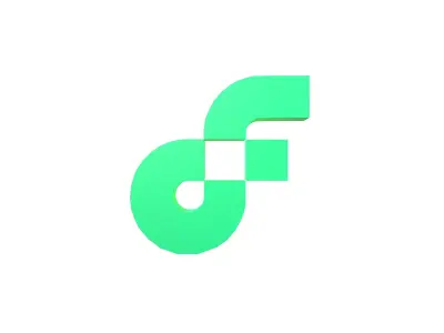 Flow Coin v1 001 Low-poly 3D model