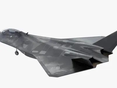  Future Jet Fighter Concept 2050 