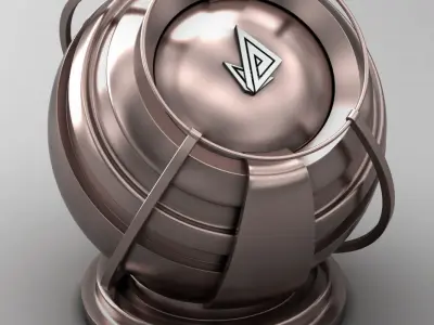 VRAY SHADER---METAL---Palladium Hydride Texture
