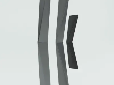 CABINET HANDLES 1 Low-poly 3D model