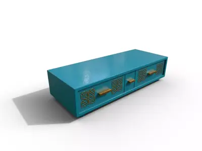 Modern Furniture 3D Model Low-poly 3D model 7
