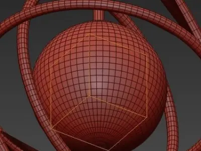 Pouenat ferronnier lighting 3D model