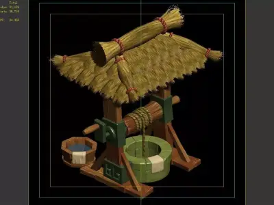 City - Advanced Wells 3D model