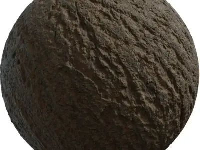 Rough Eroded Sandstone PBR Texture  Texture