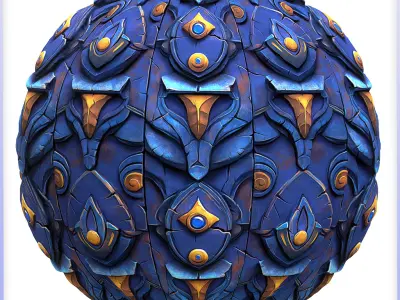 Stylized Wall Seamless Texture Texture 64