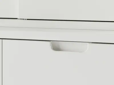 Tonstad Storage combination w sliding doors 3D model