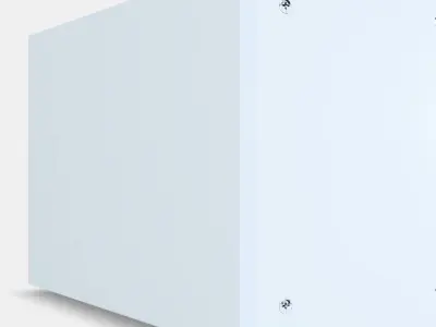 METOD Wall cabinet frame 1 Low-poly 3D model