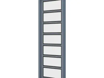 Metal Window 10 3D model
