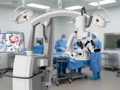  Robotic Neurosurgical Operating Microscope 