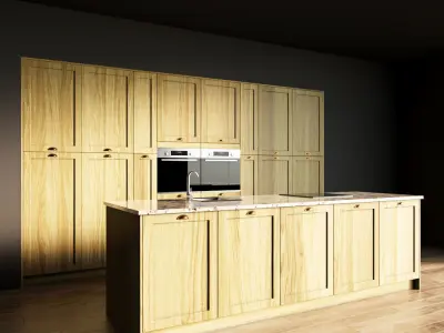 14-Kitchen2 texture 2 3D model