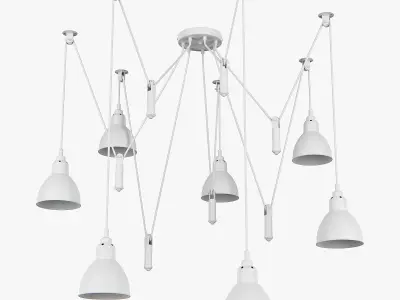 76107x Acrobata Lightstar Pendant Lamp 3D model