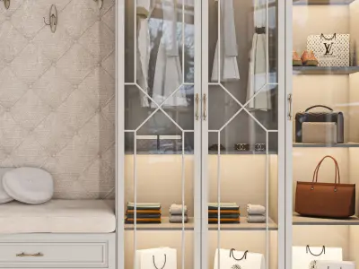 wardrobe 124 3D model