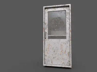 Old Modern Furniture 3D Model Low-poly 3D model