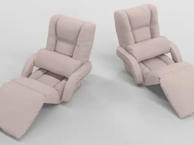 FLOGUOR Foldable Lazy Sofa Bed  3D model